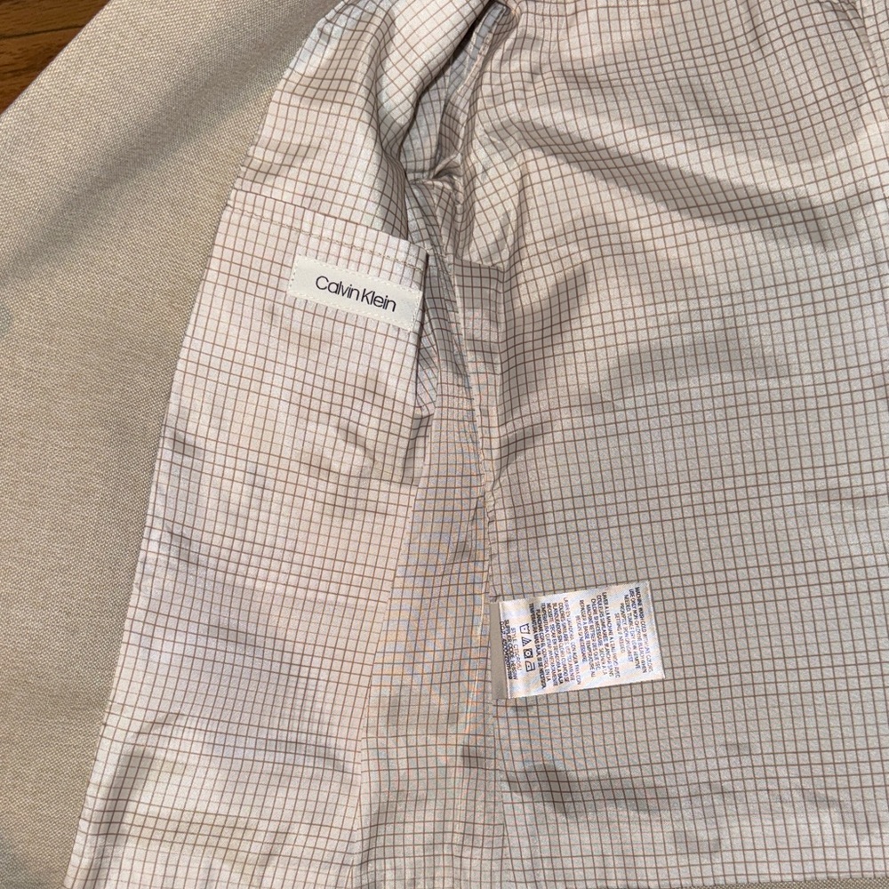 Calvin‎ Klein Light birch Blazer size 4T. NWT. Suit jacket - Picture 3 of 4
